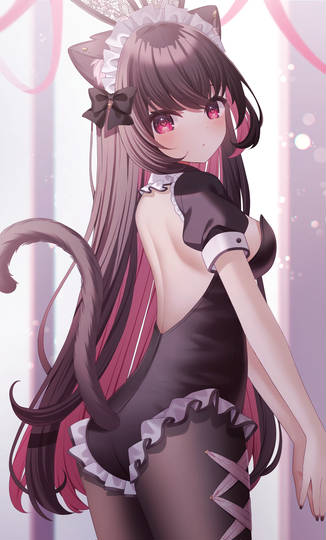 ねこバニーメイドさん...しっぽ触らせて.... (ID: 118430096)