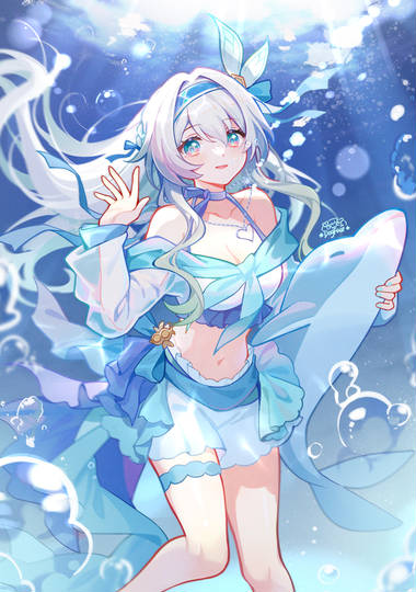 坠入海中~流萤夏装 (ID: 120960008)
