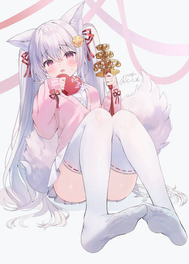 お狐様からチョコのプレゼント (ID: 127235287)