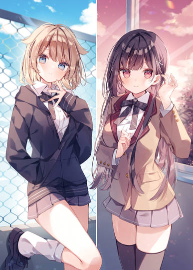 学年の二大美少女にフラれたのに、何故か懐かれたらしい (ID: 127664602)