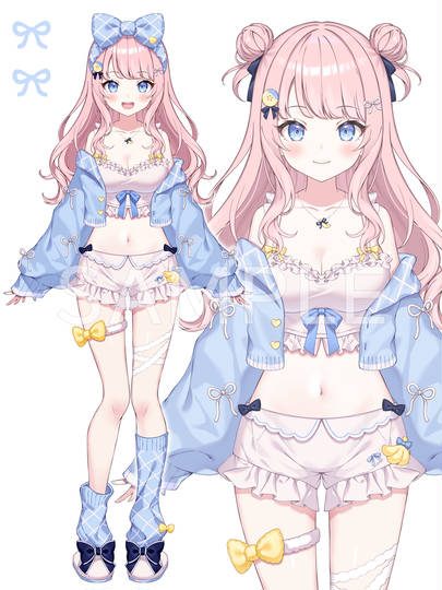 Vtuberみさとらんさんの新衣装をお仕立てさせて頂きました。 (ID: 131184768)
