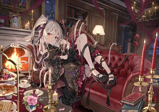 スカルム♰マンション『アンティークソファ』 (ID: 133591019)