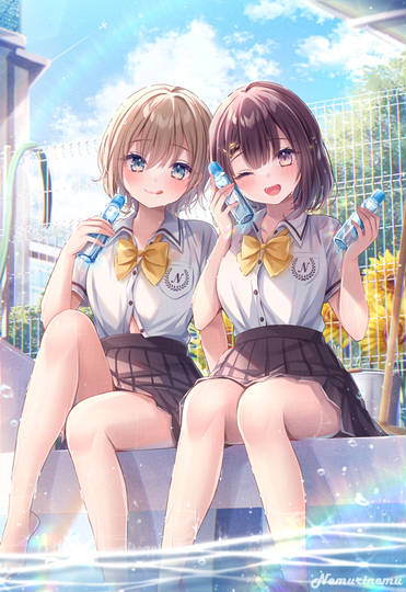 「こっち来て、いっしょに涼も♪」 (ID: 133631837)