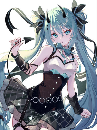 ラスカルコラボの悪魔ミクちゃん (ID: 135372735)