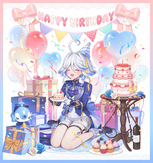 Happy Birthday, Furina💙 (ID: 136217858)