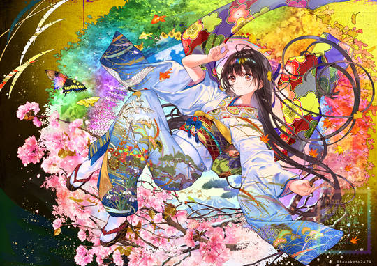 四季万華鏡図 (ID: 136757387)