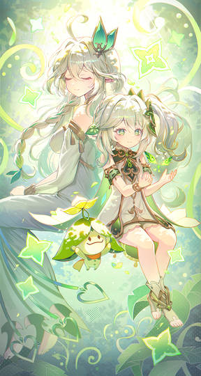 ナヒーダちゃんお誕生日おめでとう💚 (ID: 136757764)